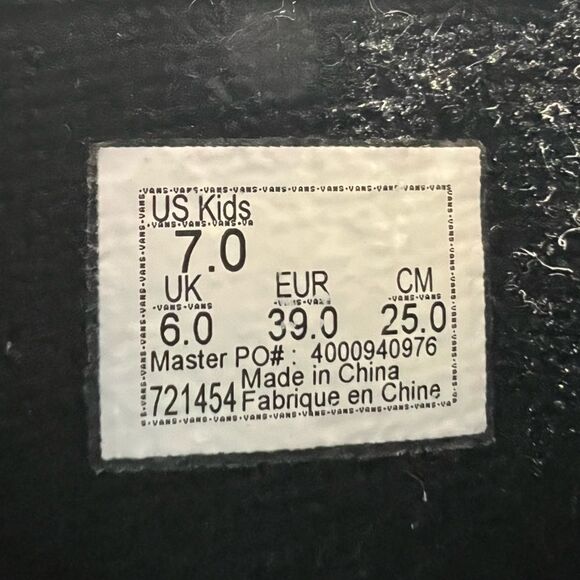 Vans Sk8 Hi Reissue Buffalo Mix Plaid Yellow Peach Sneakers M7/W8.5 - Picture 9 of 9